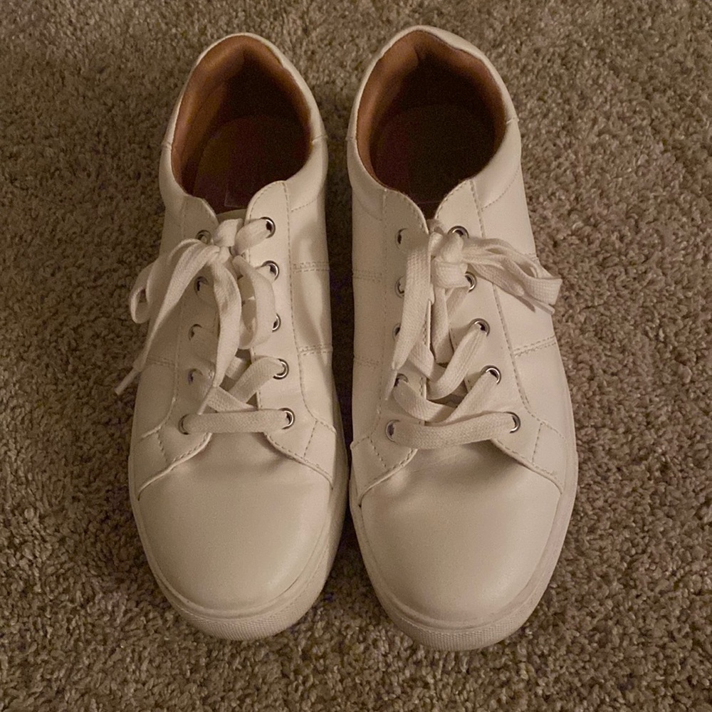 White sneakers from Francesca’s